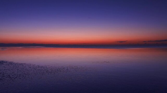 根室湾の朝