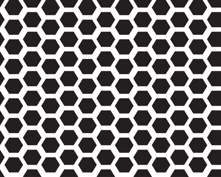 Seamless hexagon pattern background, creative design templates	