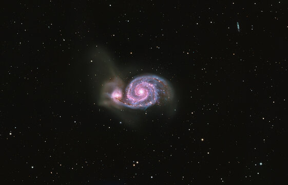 M51 whirlpool galaxy