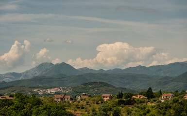 Fototapeta premium A look at the Mainarde mountains of Molise in early spring 2026.2
