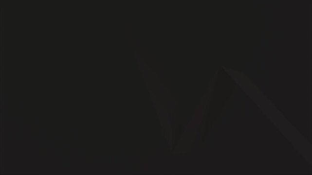 Dynamic bearish red zigzag line descending on dark background, abstract 3D financial chart motion graphic symbolizing market crash, risk, stock decline and negative investment performance