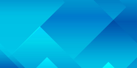Fototapeta premium Abstract blue geometric background with overlapping transparent square and diamond shapes for modern corporate design. A dynamic composition of overlapping geometric shapes, squares