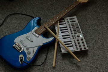 Naklejka premium electric guitar