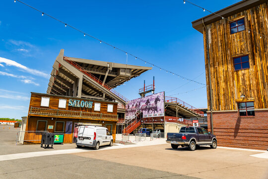 Historic Cheyenne Frontier Days Stadium in Wyoming