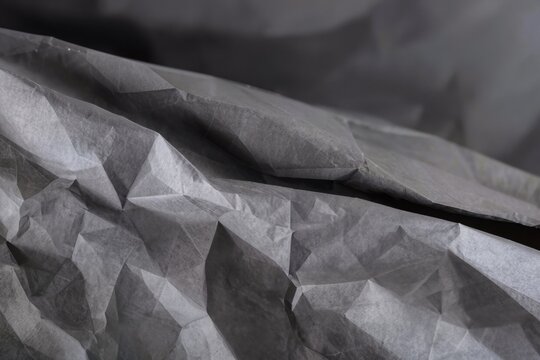 Textures de papier froiss&eacute; blanc et kraft, fonds abstraits avec plis, reliefs et effet de feuille chiffonn&eacute;e pour design graphique