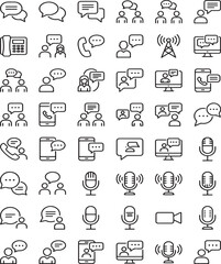 Fototapeta premium Corporate interface icon set for web mobile user interface and digital design application projects vector illustration