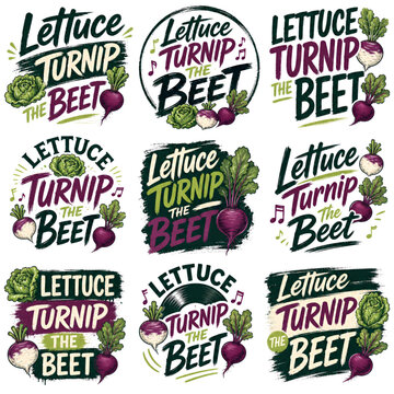Funny Vegan Puns T-Shirt Design Plant-Based Graphic Humor Apparel