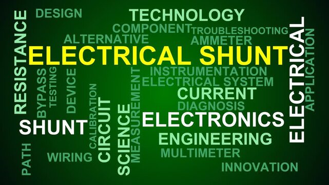 Electrical Shunt Word Cloud