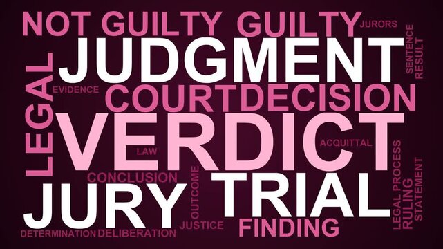 Verdict Word Cloud