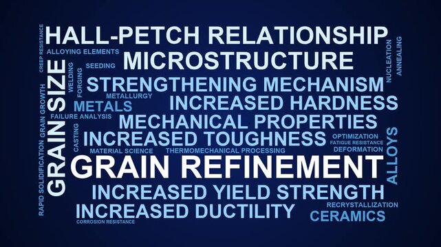 Grain Refinement Word Cloud