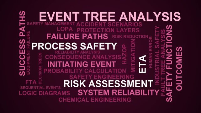 Event Tree Analysis Word Cloud