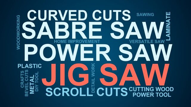 Jig Saw Word Cloud