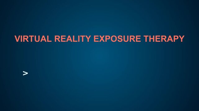 Virtual Reality Exposure Therapy Word Cloud