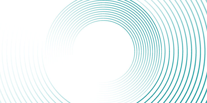 Blue radar sign Sonar icon Spiral sound wave rhythm line dynamic abstract vector background