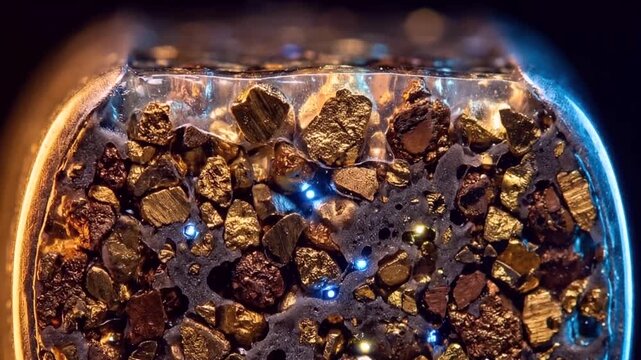 Extreme macro of the cathode side of a solid state battery cell