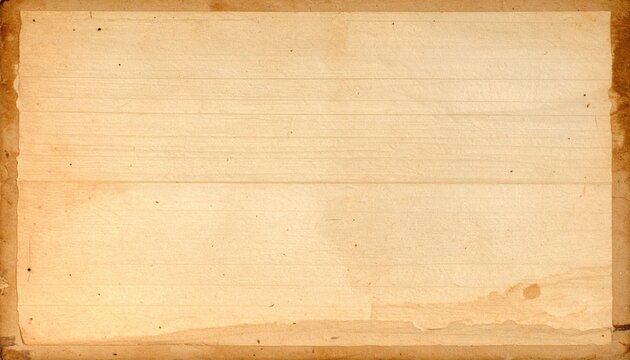 Aged Parchment Paper Textured Background, Vintage Paper Scroll, Sepia Tone, Worn and Stained