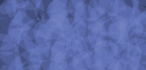 Abstract Blue Bubble Circle Organic Pattern © creativediastudio