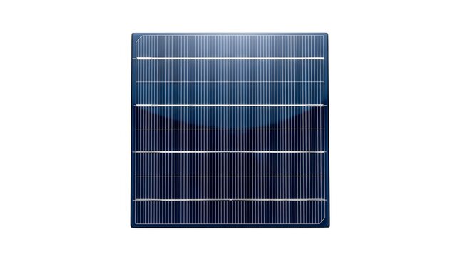 Photovoltaic blue solar cell component for cybernetic renewable power stack
