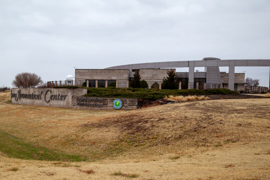 Oklahoma City, OK, USA - March 21, 2022: The Federal Aviation Administration (FAA) office in Oklahoma City, OK, USA. FAA is an operating mode of the U.S. Department of Transportation.