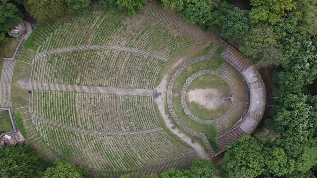 eiligenberganlage - Thingst&auml;tte
Tourist attraction in Heidelberg: the amphitheater in Germany.