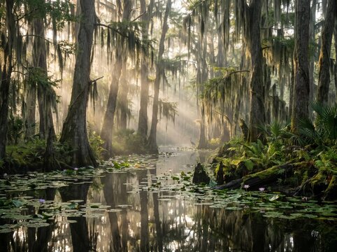river in the forest