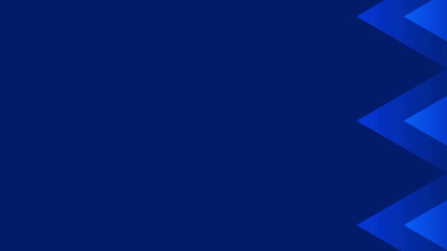 Abstract Blue Geometric Triangle Pattern 4K