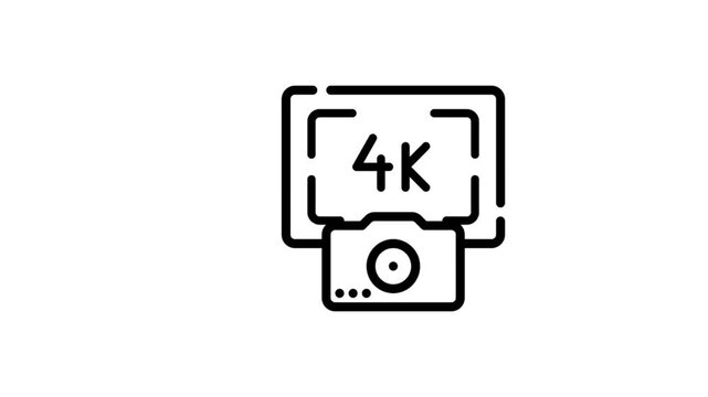 Icon Resolution Camera Animation