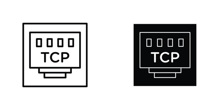TCP icons Designs. icon element in trendy styles