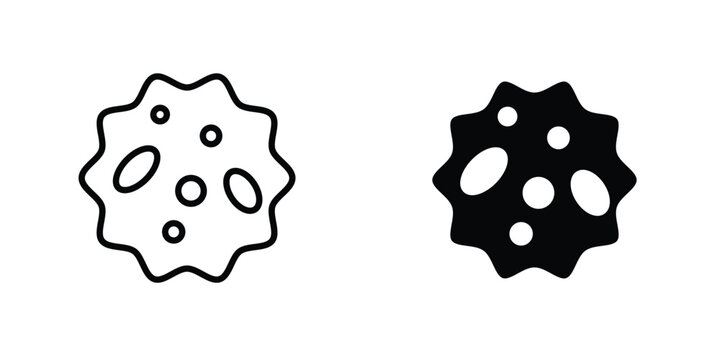 White blood cell icons Designs. icon element in trendy styles