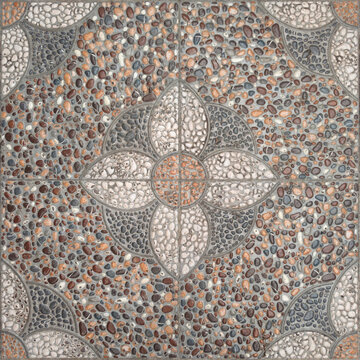 peble stone with patern for floor texture