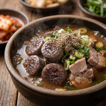 Sundaeguk Korean Blood Sausage Soup