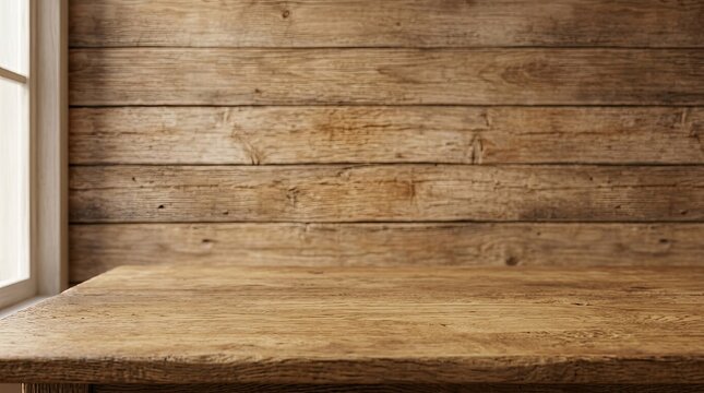 wooden wall and floor