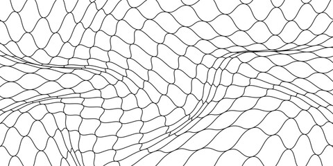 Mesh texture for fishing nets. Seamless pattern for sportswear or soccer goal, volleyball net, basketball hoop, hockey, athletics. Abstract net background for sports © Muaffa