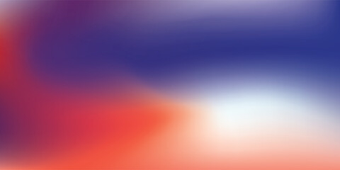 Naklejka premium Gradient Background vector.Colorful Red,Blue white whith purple.