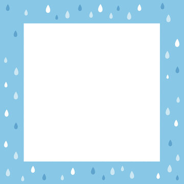 water drop frame