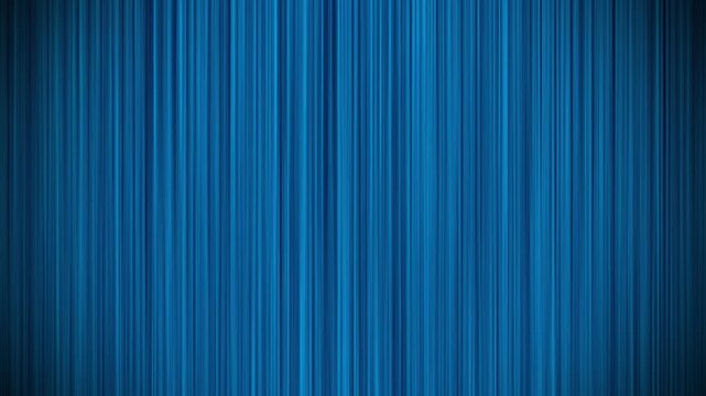 Vertical blue stripes with gradient vignette backdrop animation. Geometric stripes pattern for modern corporate presentation. Animated stripes backdrop.