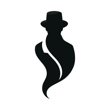 Magician Silhouette SVG | Wizard Vector Clipart