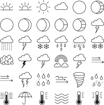 Rising temperature icon with heat lines and arrow