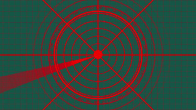 Futuristic hud radar screen interface displaying scanning. HUD Target Scanner Radar Rotation. Display Computer Data. High Tech Spin Circles Shape Element Target User Interface. Light red Coler