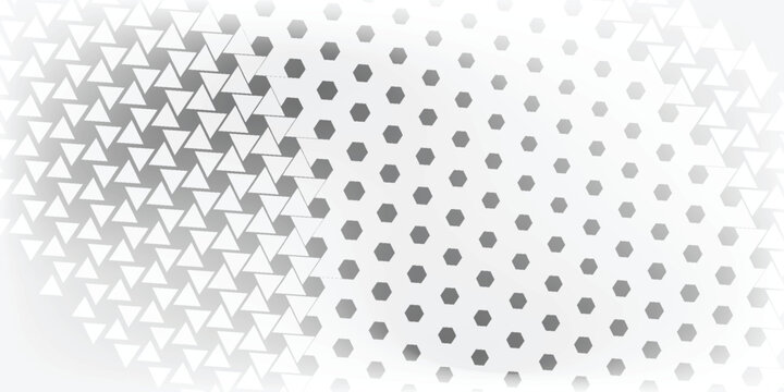 Modern abstract geometric white triangle pattern luxury