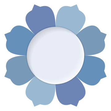 Circular infographic template with eight options