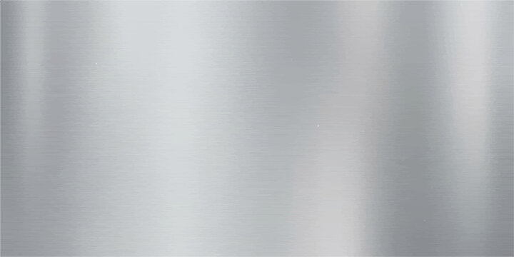 Brushed Metal Texture: A seamless background of brushed aluminum showcasing a subtle, elegant texture with vertical grain lines and reflective highlights, perfect for modern design applications.