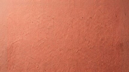 Fototapeta premium Coral Textured Paper Surface Background with Organic Fibrous Detail Pattern