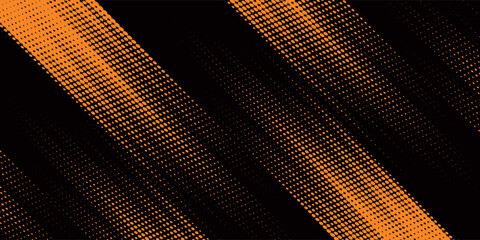orange black brush Car sticker wrap pattern banner abstract sporty lines black orange color combination grunge brush modern pattern racing motorsport design.vector illustration. eps 10 © Samsul