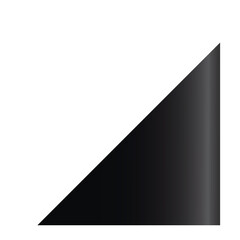 Fototapeta premium Black gold luxury Corner Banner Illustration
