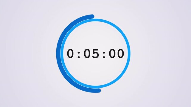 10 second countdown timer sequence with tan number text glowing from 10 to 0 with brown and tan dashed circle elements. Circle countdown timer 10 sec on black background 4K UHD