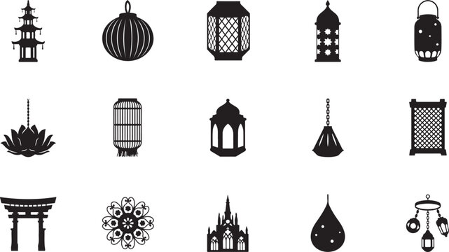 Islamic Holiday Design Elements 277
