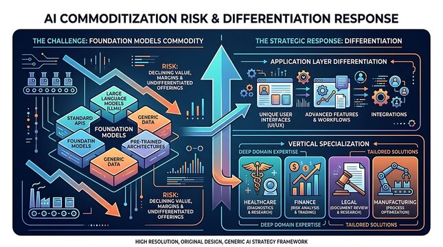 Artificial intelligence business strategy for differentiation and risk