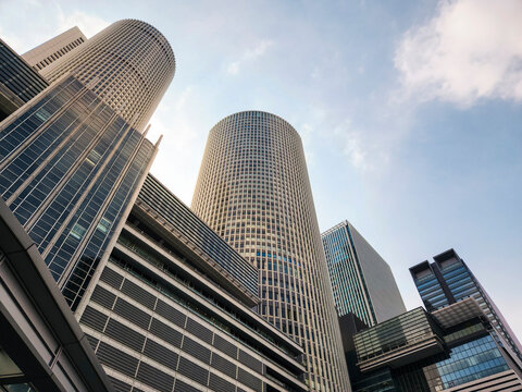 Nagoya Station Modern building Cityscape Architecture Japan Travel : Nagoya, Japan- Apr 10, 2025 