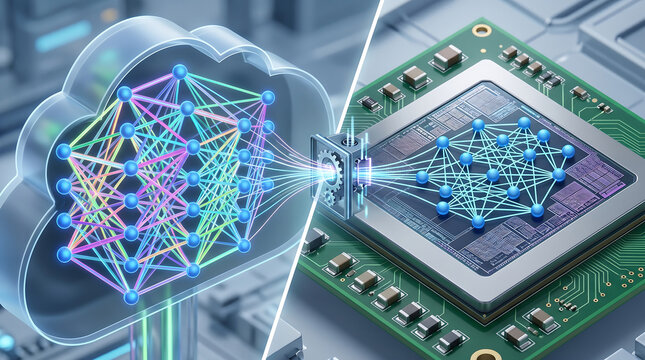 Private data intersection between cloud network and secure hardware processor chip